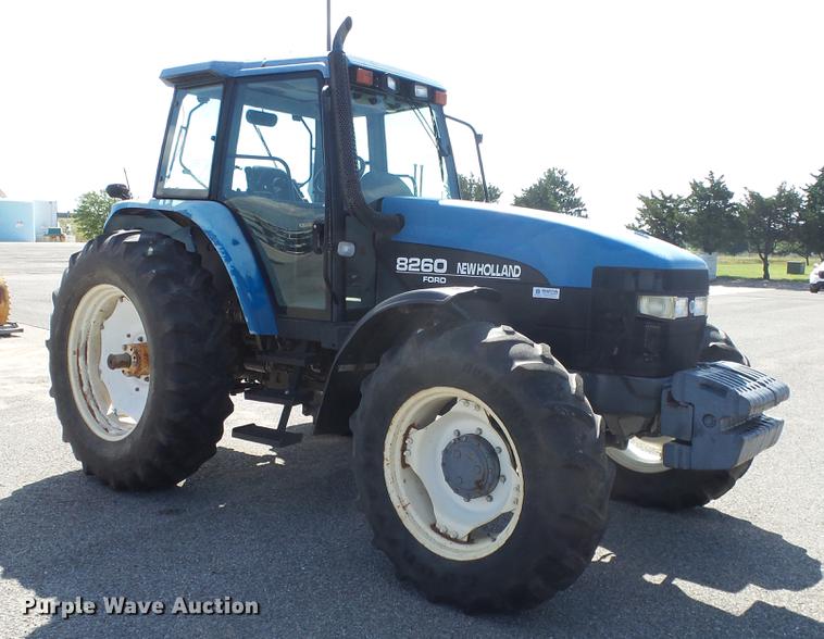 image for item DF4359 New Holland 8260 MFWD tractor