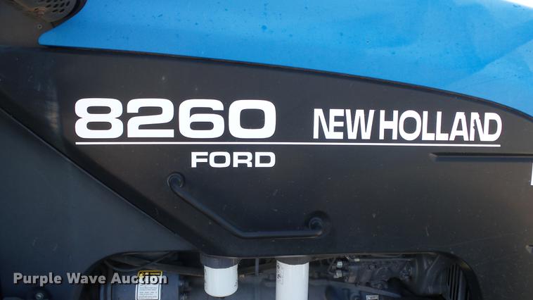 image for item DF4359 New Holland 8260 MFWD tractor