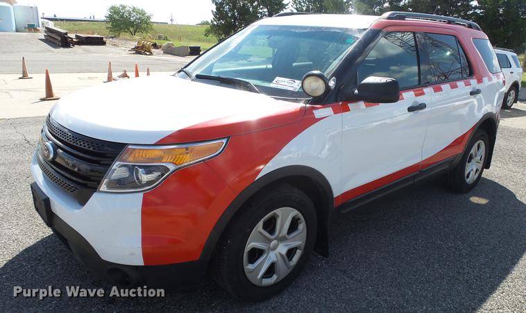 image for item DF4360 2014 Ford Explorer Police SUV