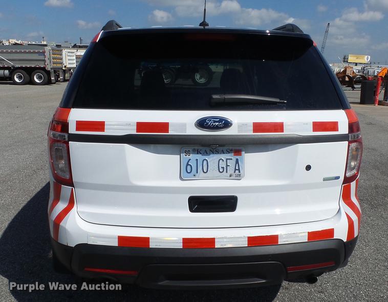 image for item DF4360 2014 Ford Explorer Police SUV