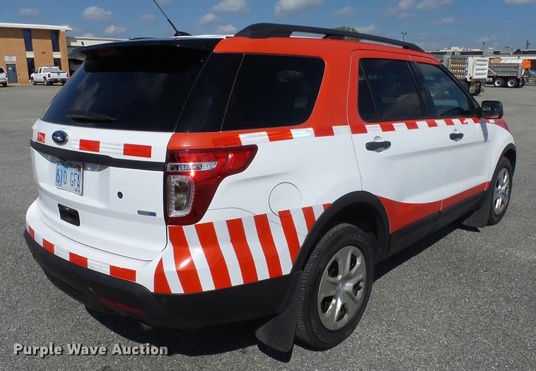 image for item DF4360 2014 Ford Explorer Police SUV
