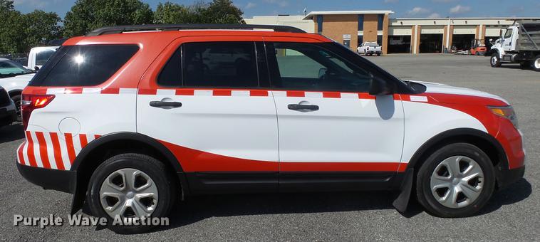 image for item DF4360 2014 Ford Explorer Police SUV