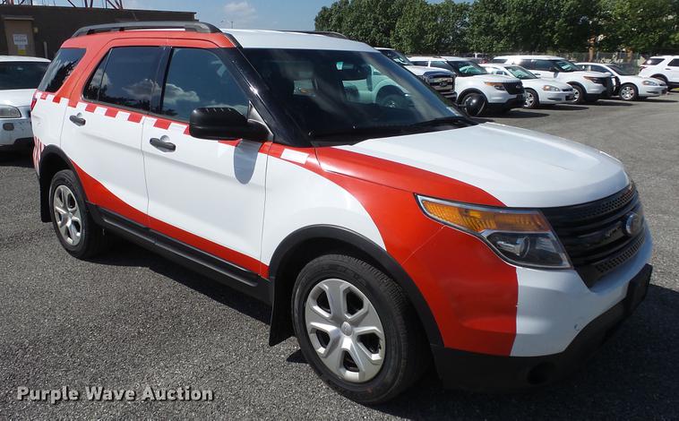 image for item DF4360 2014 Ford Explorer Police SUV
