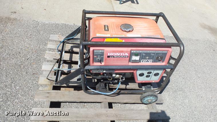 image for item ES9474 Honda EM5000S generator