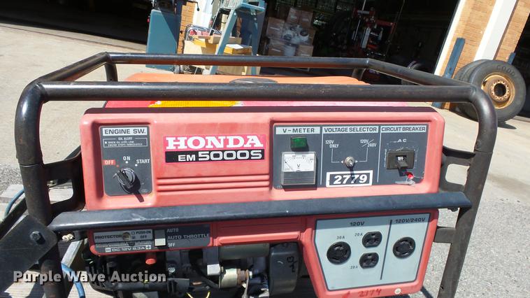 image for item ES9474 Honda EM5000S generator
