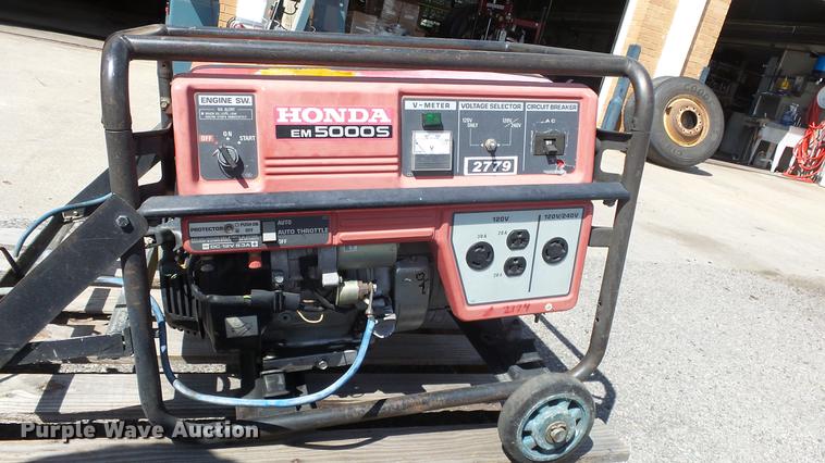 image for item ES9474 Honda EM5000S generator