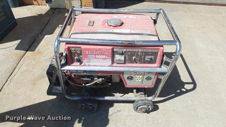 image for item ES9476 Honda EM5000S generator