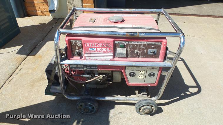 image for item ES9476 Honda EM5000S generator