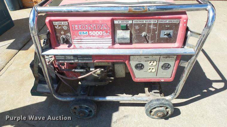 image for item ES9476 Honda EM5000S generator