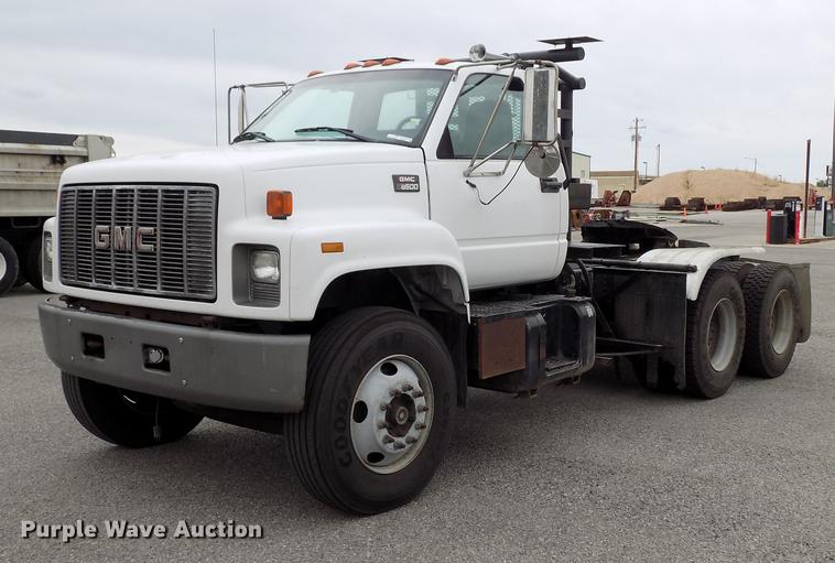 image for item FQ9007 2002 GMC C8500 semi truck