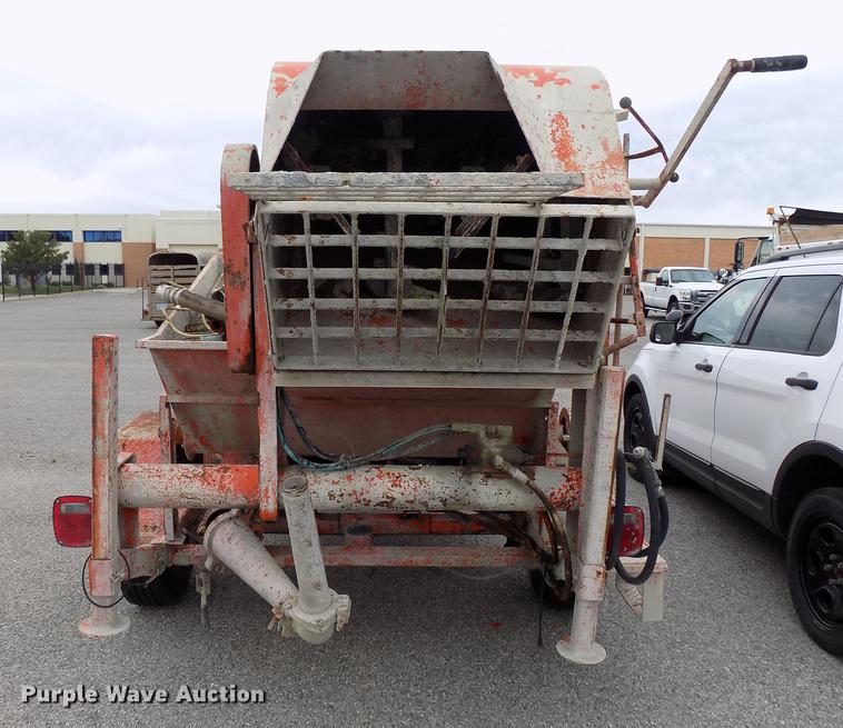 image for item FQ9008 Airplaco HJ63CR concrete mixer/pump