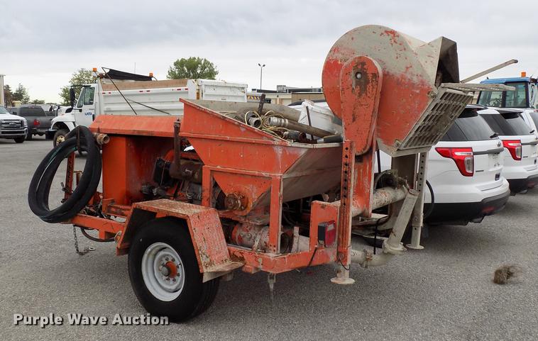 image for item FQ9008 Airplaco HJ63CR concrete mixer/pump