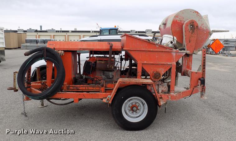 image for item FQ9008 Airplaco HJ63CR concrete mixer/pump