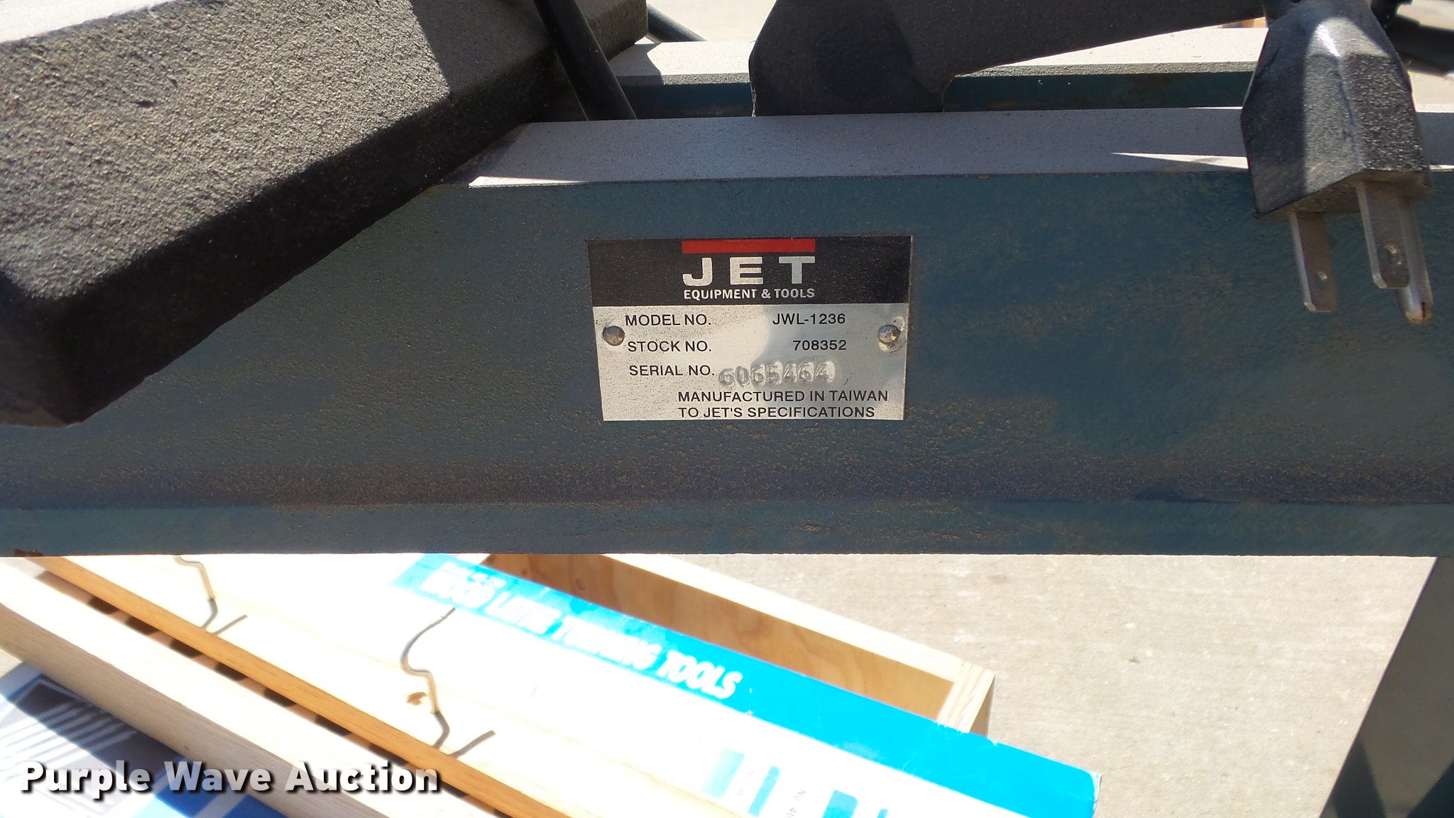 Jet JWL-1236 lathe in Wichita, KS 
