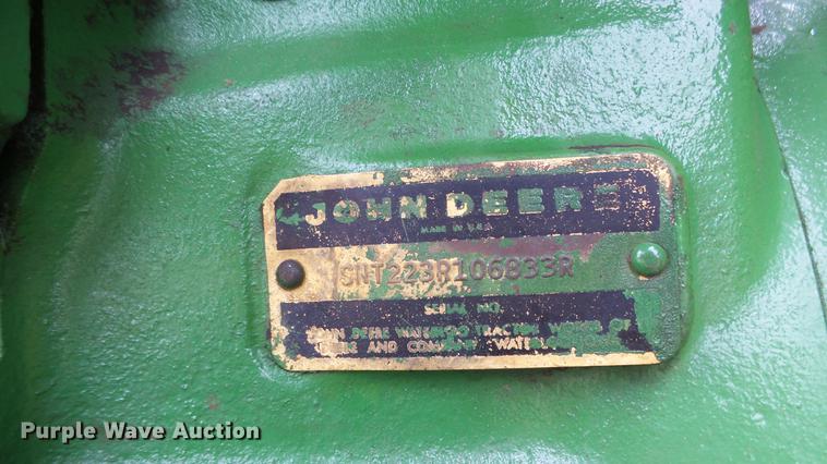 image for item AM9199 John Deere 4020 row crop tractor