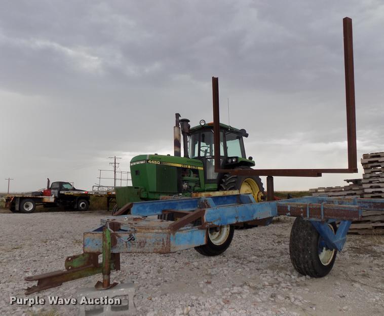 image for item DB8566 Shop built pivot hauler trailer