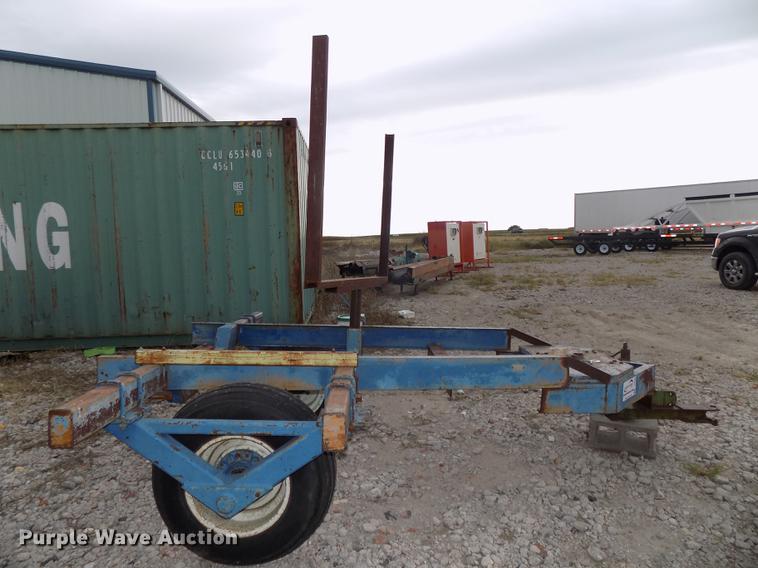 image for item DB8566 Shop built pivot hauler trailer