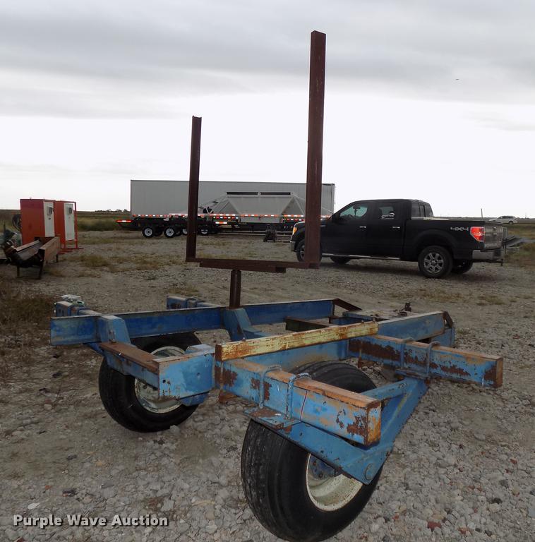 image for item DB8566 Shop built pivot hauler trailer