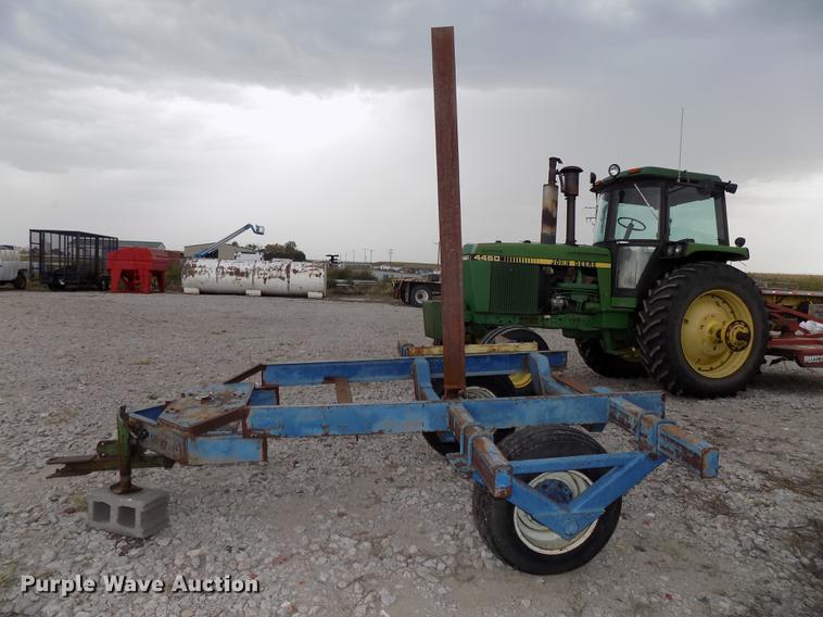 image for item DB8566 Shop built pivot hauler trailer