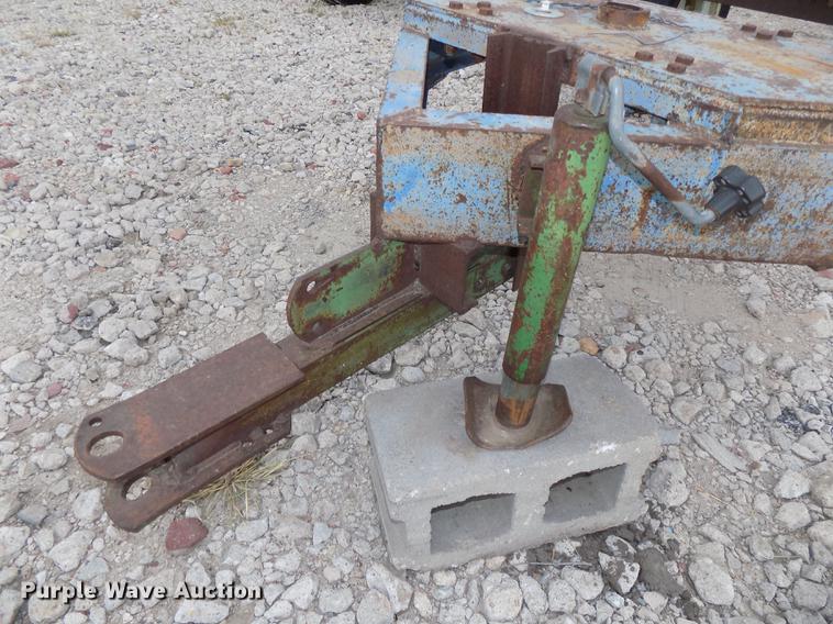 image for item DB8566 Shop built pivot hauler trailer