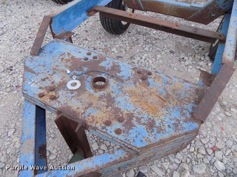 image for item DB8566 Shop built pivot hauler trailer