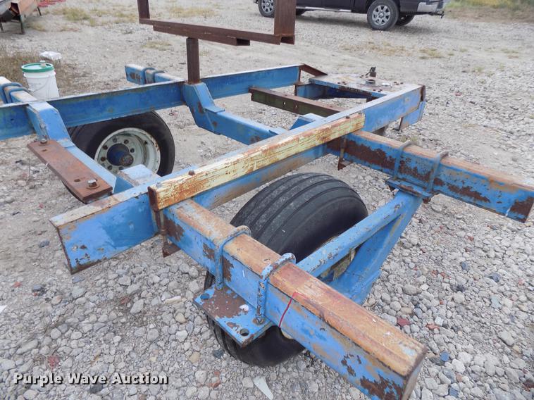 image for item DB8566 Shop built pivot hauler trailer