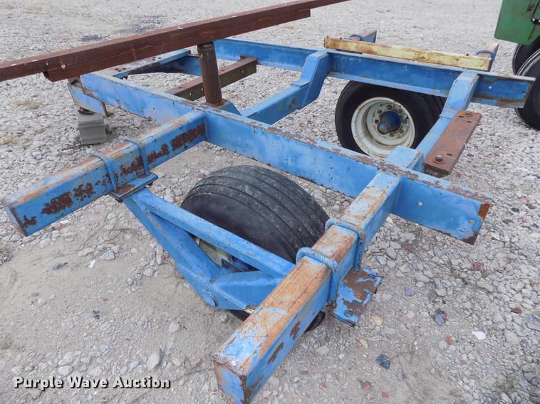 image for item DB8566 Shop built pivot hauler trailer