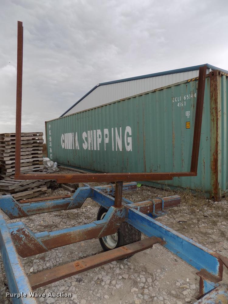 image for item DB8566 Shop built pivot hauler trailer