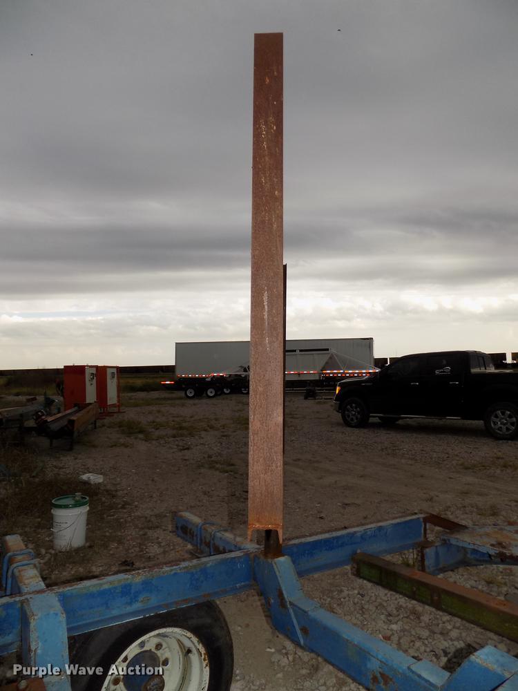 image for item DB8566 Shop built pivot hauler trailer