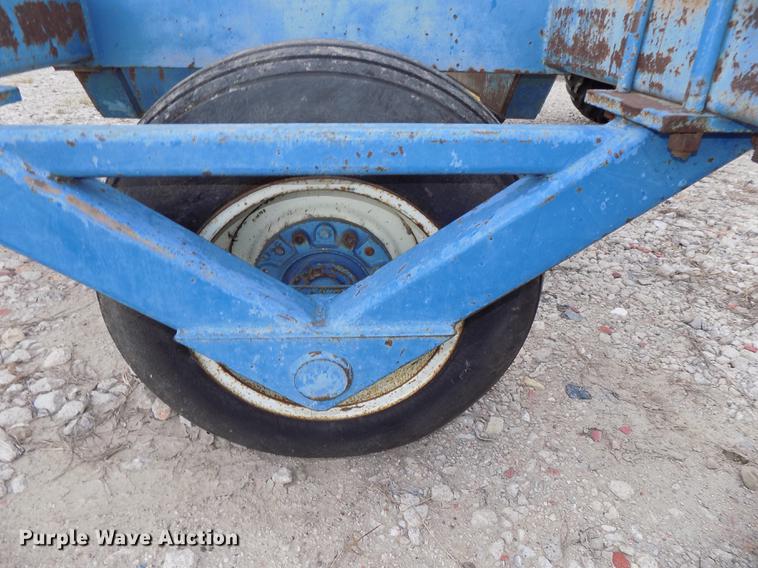 image for item DB8566 Shop built pivot hauler trailer