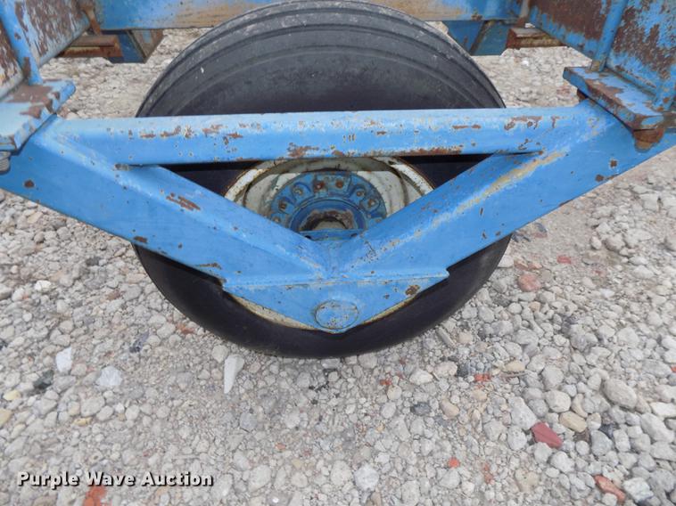 image for item DB8566 Shop built pivot hauler trailer