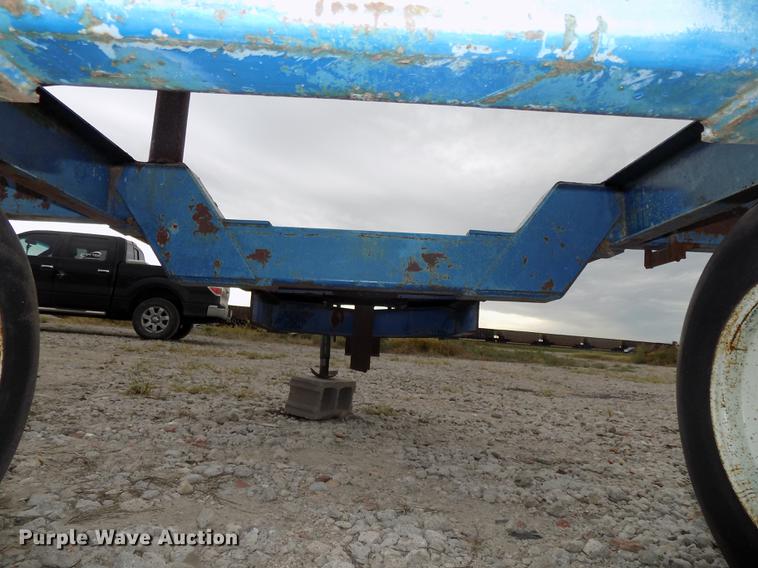 image for item DB8566 Shop built pivot hauler trailer