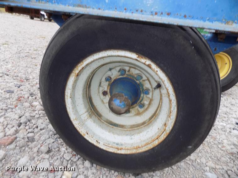 image for item DB8566 Shop built pivot hauler trailer