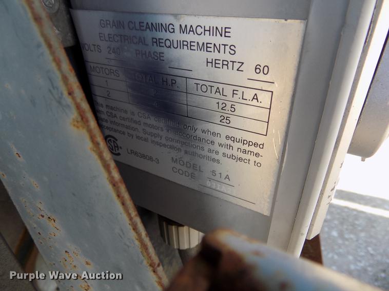 image for item DB8572 Neco 51A grain cleaning machine