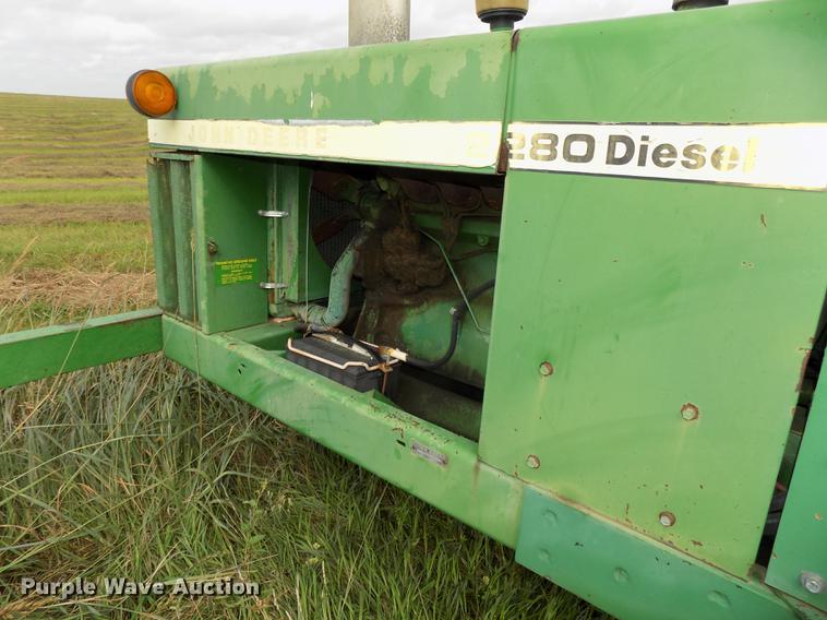image for item DB8601 1980 John Deere 2280 windrower