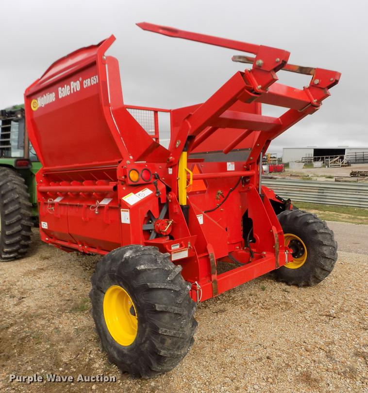 image for item DB9115 2015 Highline CFR651 bale processor