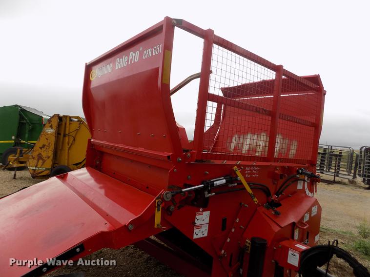 image for item DB9115 2015 Highline CFR651 bale processor
