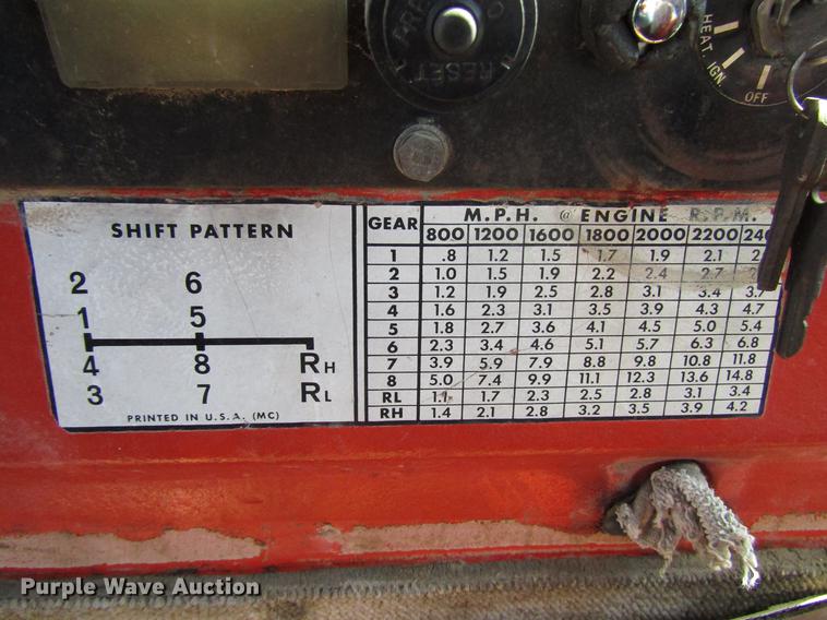 image for item DD4366 Allis Chalmers 190 tractor