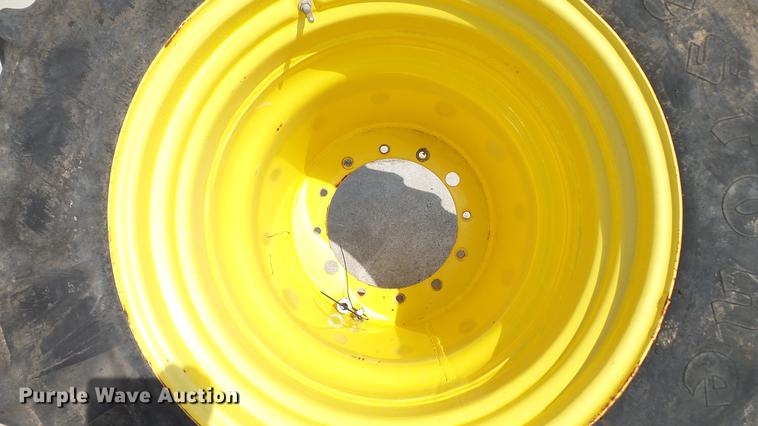image for item DE4837 (2) John Deere 14.9R30 dual front tires