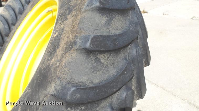 image for item DE4837 (2) John Deere 14.9R30 dual front tires