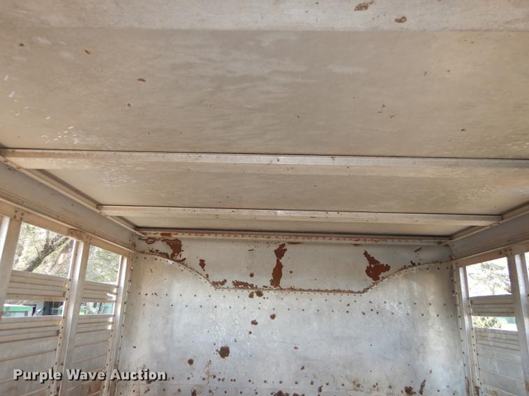 image for item DF1776 1974 Wilson livestock trailer