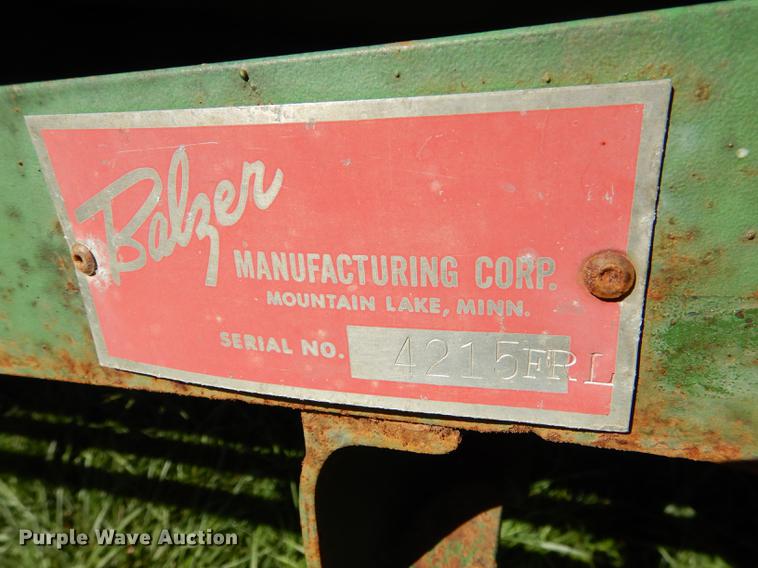 image for item DF1799 Balzer silage wagon