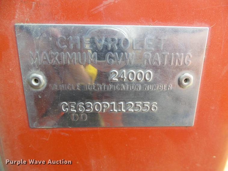 image for item DF2781 1970 Chevrolet C60 grain truck