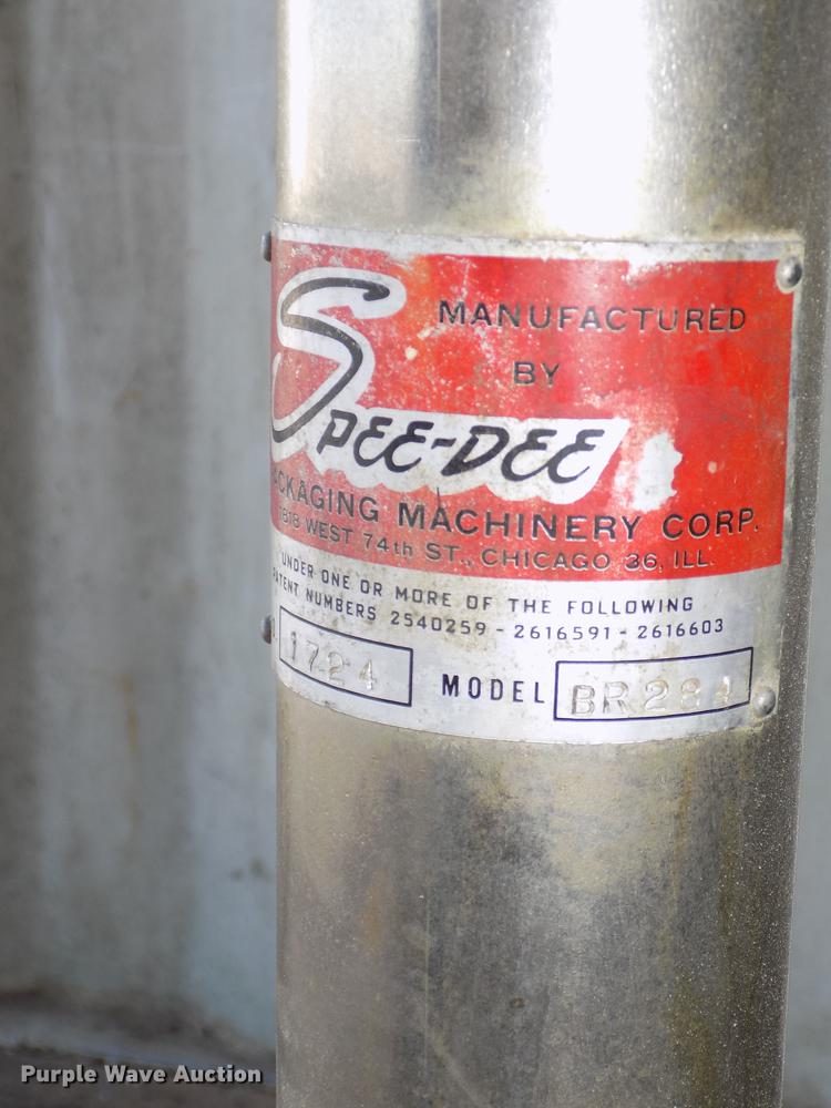 image for item DZ9558 Speedee BR284 bag filler