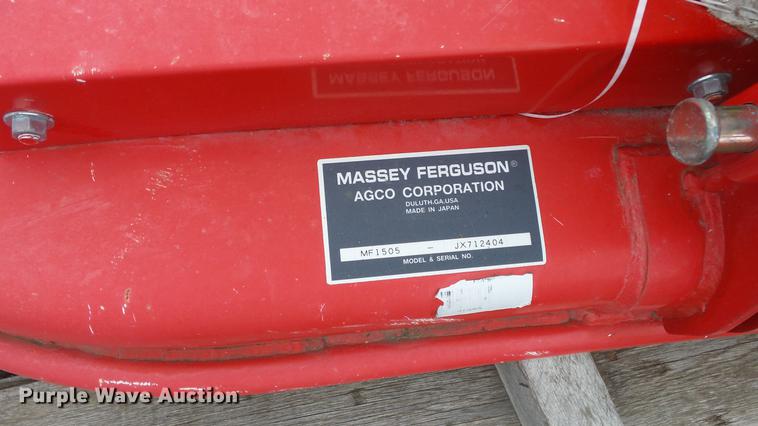 image for item FE9006 Massey-Ferguson MF1505 mower