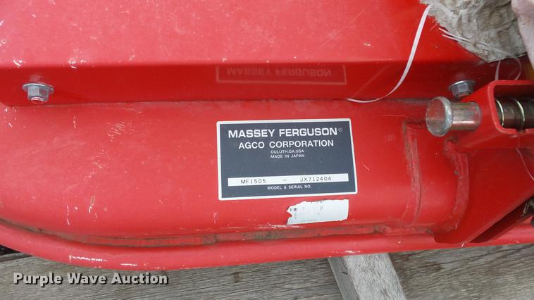 image for item FE9006 Massey-Ferguson MF1505 mower