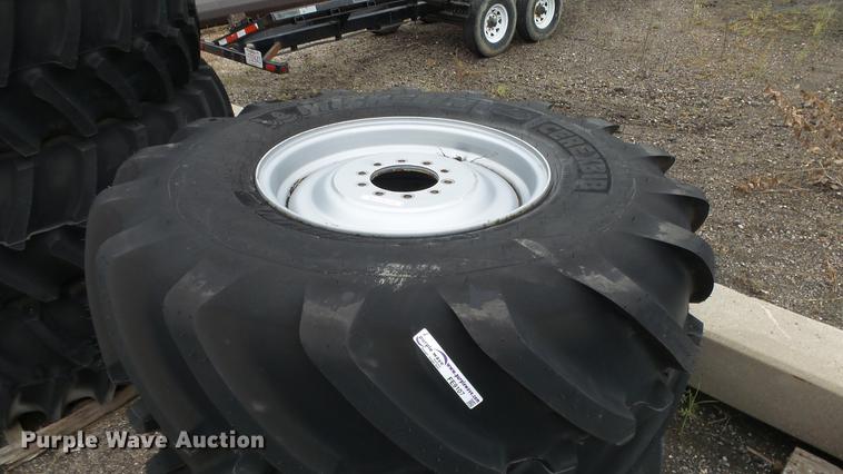 image for item FE9107 (2) Michelin 620/70R26 tires and wheels