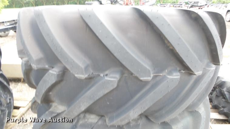 image for item FE9107 (2) Michelin 620/70R26 tires and wheels