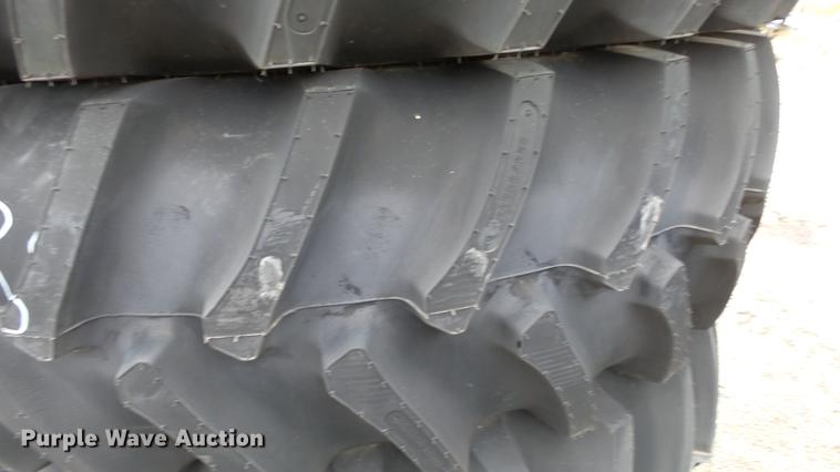 image for item FE9108 (4) Firestone 520/85R38 tires and wheels