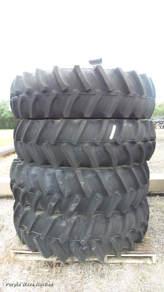 image for item FE9109 (4) Firestone 480/80R42 dual tires and wheels